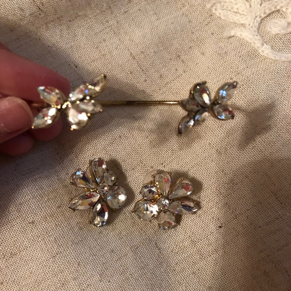 Wedding earrings and bracelet - Picture 3 of 4